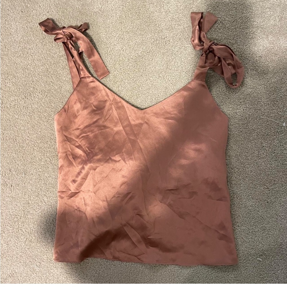Reformation silk blouse